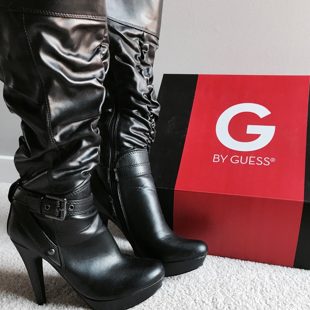 Guess leather boots